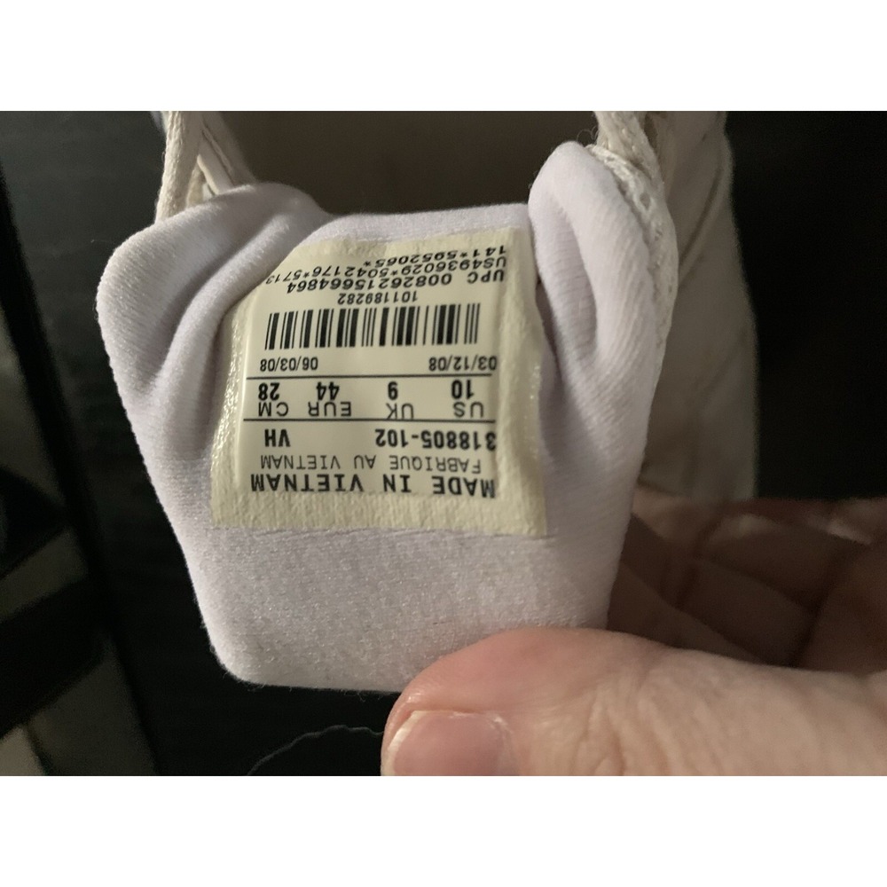 Nike Air Women's White Athletic Shoes Sneakers Size 10 US 44 EUR - Picture 5 of 6